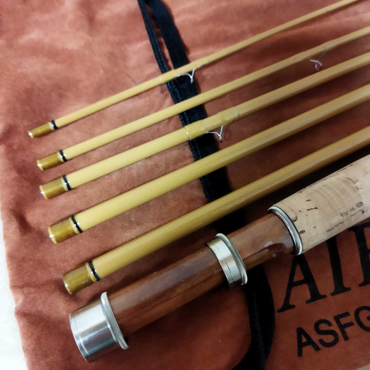 ○AXISCO Airrite Stream 7.6ft #3 ASFG763-6 6PC 6ピース アキスコ