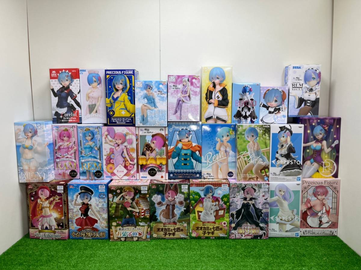 お買い得，100%新品 29 Re:ゼロから始める異世界生活 フィギュア レム ラム エミリア エキドナ ぬーどる メイド スバルくんのジャージ BIJYOID ドルクリ 16(その他)｜売買されたオークション情報、yahooの商品情報を その他