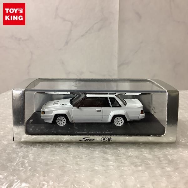 安い，新品 1円 スパーク 1/43 ニッサン 240RS ホワイト(レーシングカー)｜売買されたオークション情報、yahooの商品情報をアーカイブ公開 - オークファン レーシングカー