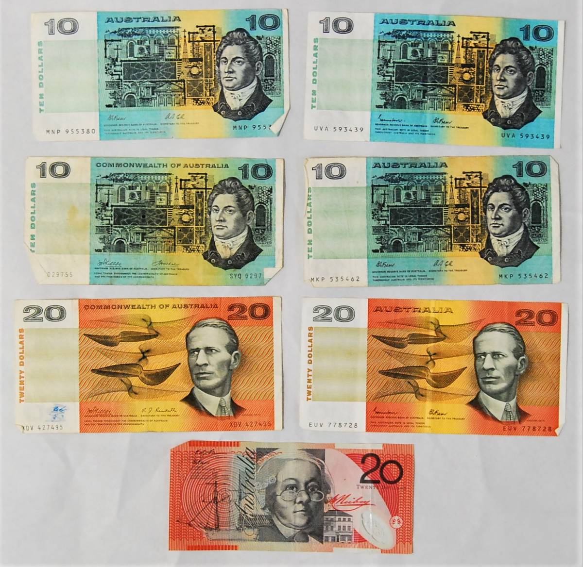 1円スタート☆オーストラリアドル 旧紙幣 250ドル 豪ドル 海外紙幣 紙幣 オーストラリア