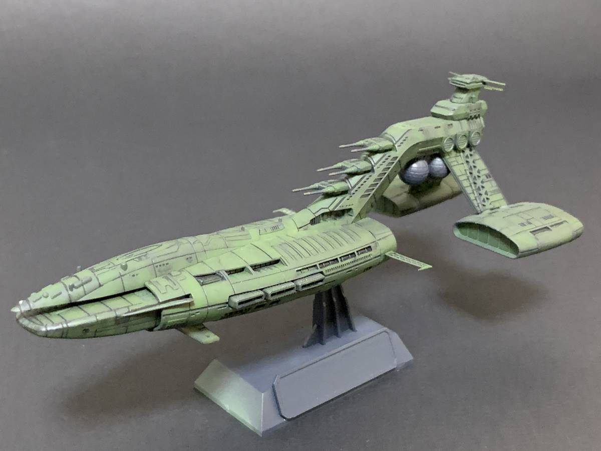 1/1700 EXモデル ジオン公国軍 ムサイ級軽巡洋艦 塗装済完成品