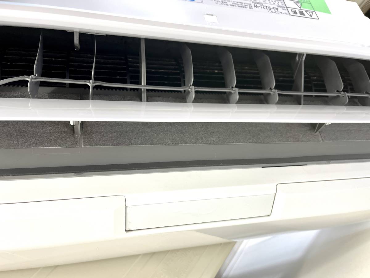 富士通 ノクリア ルームエアコン AS-R22J-W 2019年製 室内機・室外機