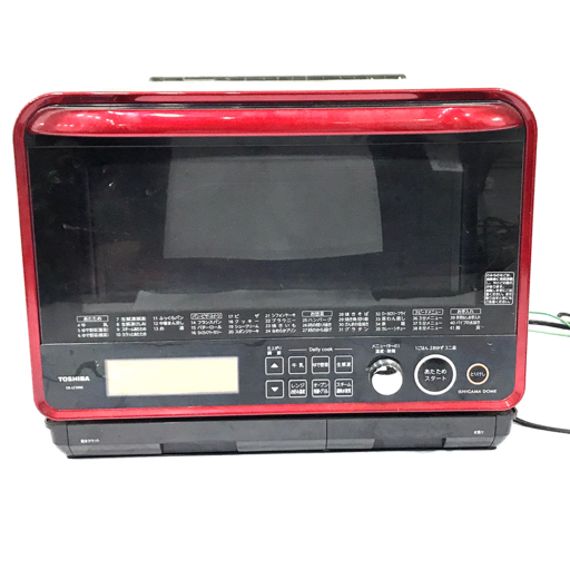 TOSHIBA ER-JZ1000 (R) 石窯ドーム オーブンレンジ レッド 2014年製 
