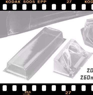 ■1/10 RC　HONDA NSX GT　レーシング■クリアボディ　デカールセット　リアウィング付き_4