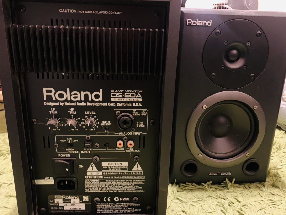 Roland モニタースピーカー DS-50A 良い音です。 【公式通販】