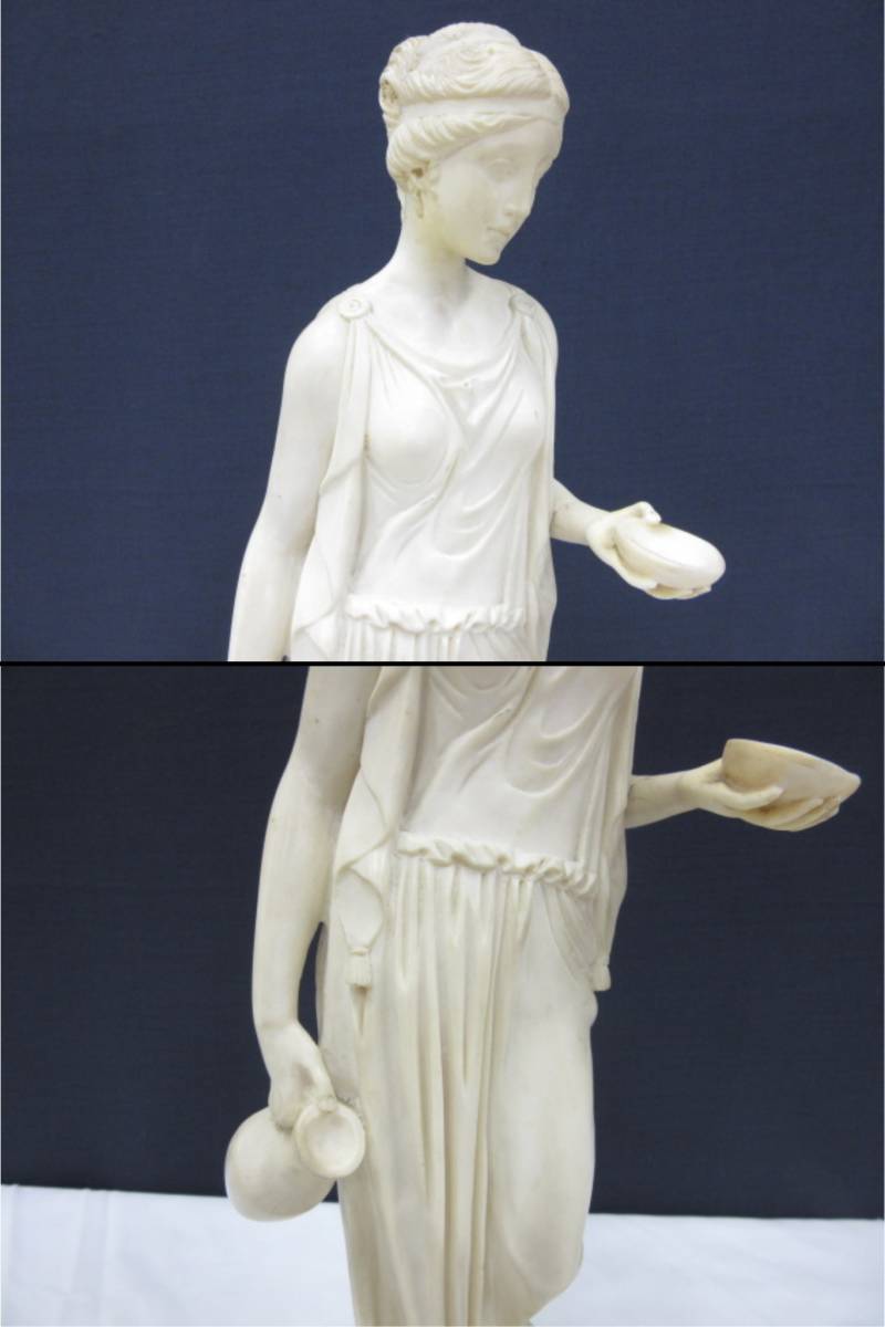 7D315◎SCULPTOR A.SANTINI サンティーニ イタリア オブジェ 西洋彫刻 