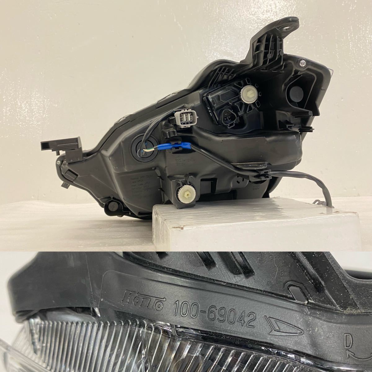 ミライース LA350S 左ヘッドライト KOITO 100-69043 4j19 良品