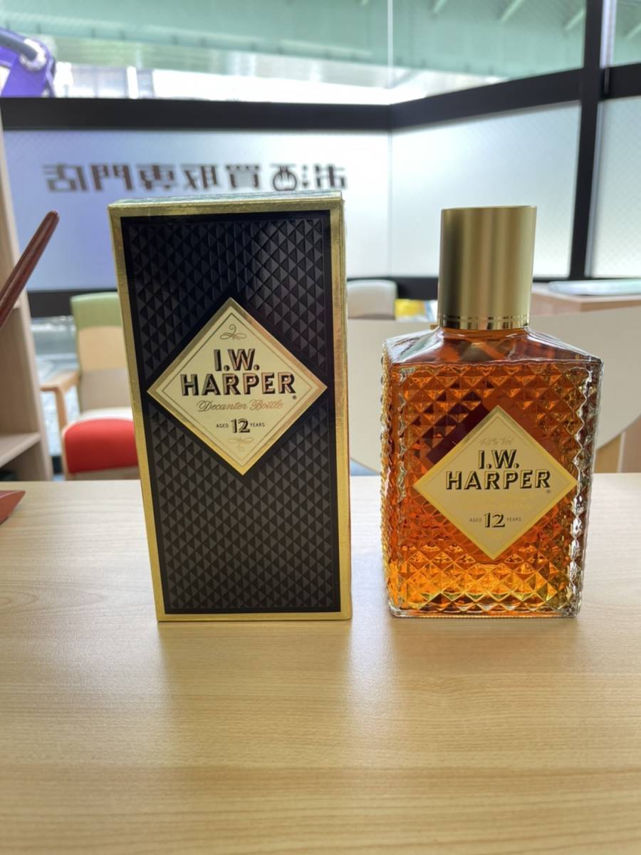 [ウイスキー] I.Wハーパー 12年 旧ボトル 750ml 箱