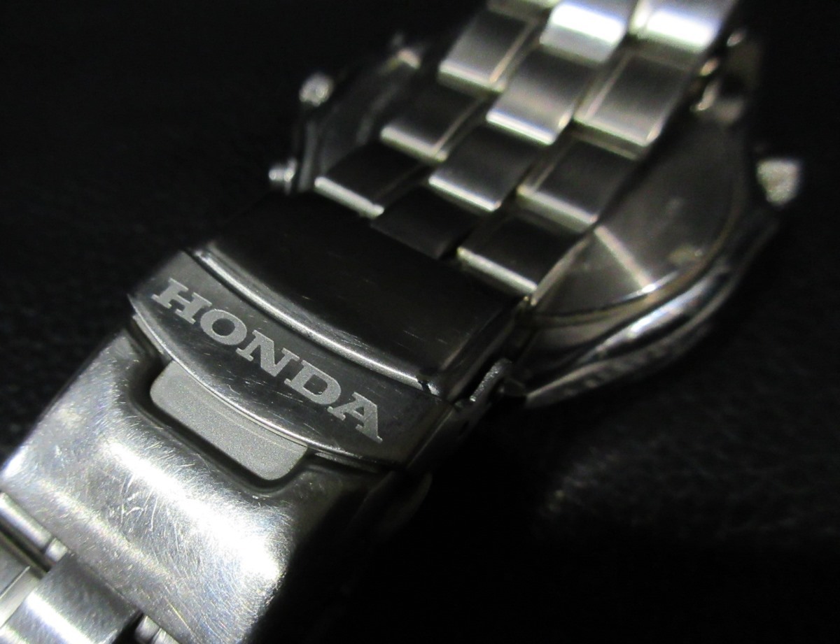 レア！ ホンダ コムテック HONDA 腕時計 VVD67-D054 黒文字盤 GT01 