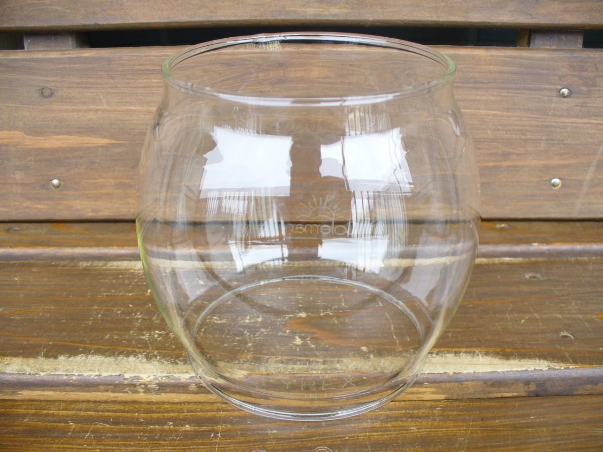 Vintage コールマン 200A PYREX グローブ グリーンレター 50年代