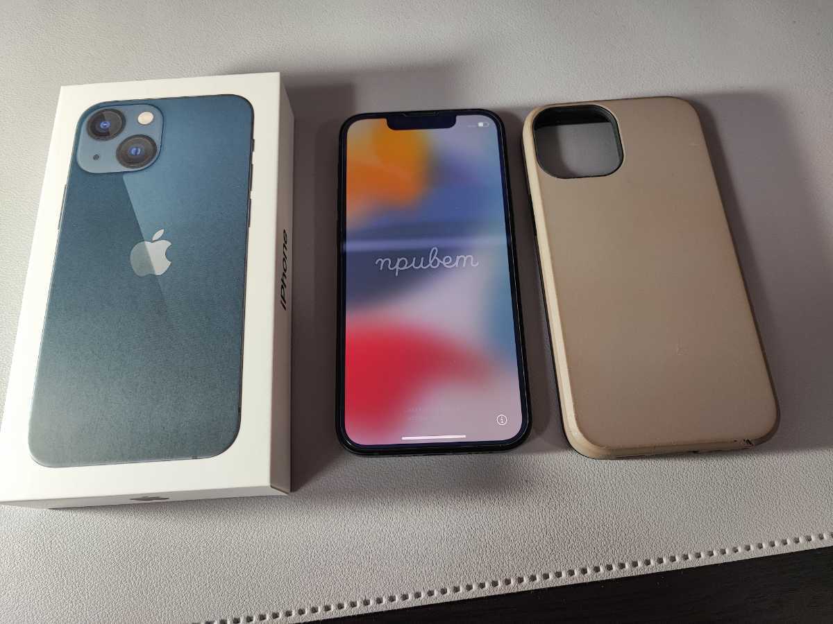 iPhone 128GB 0 Apple - mini Midnight Mini Refurbished ミッドナイト 