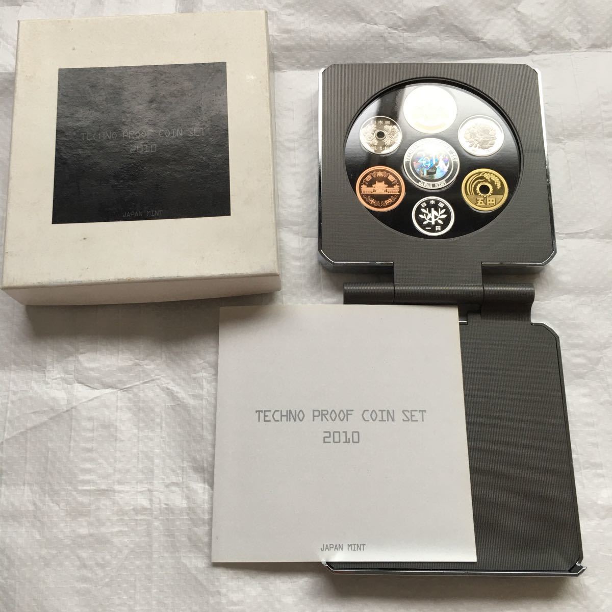 TECHNO PROOF COIN SET テクノプルーフコインセットプルーフ貨幣セット