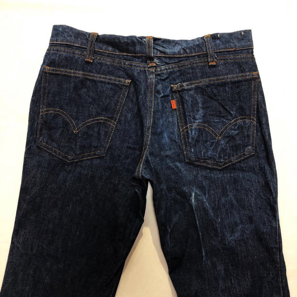 ノンウォッシュ♪ビッグベル 70s USA製 Levis 684 ビンテージ
