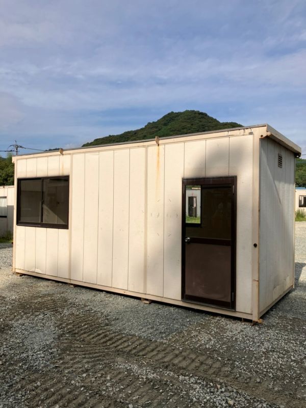 引き取り限定】 ☆熊本県☆ スーパーハウス ユニットハウス プレハブ 