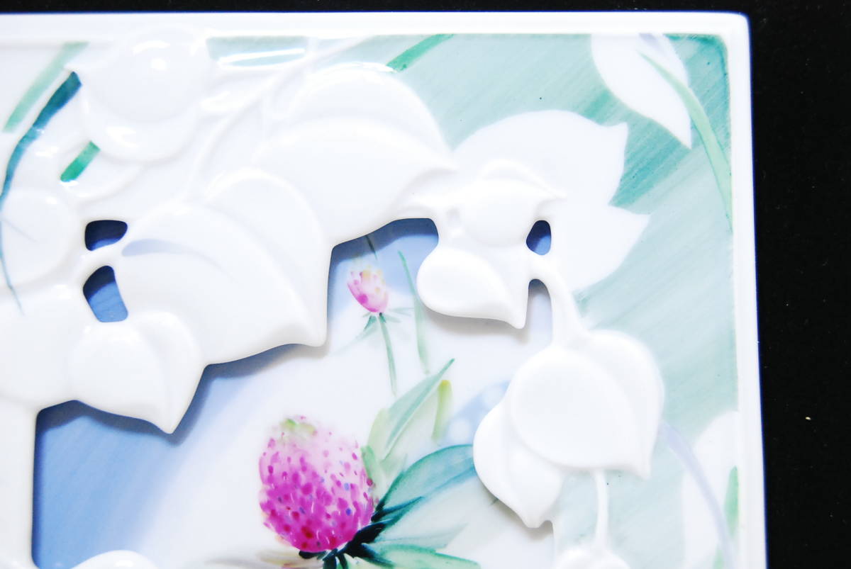 額縁 マイセン 陶板 動物 MEISSEN - Meissen マイセン 稀少 1級品 陶板