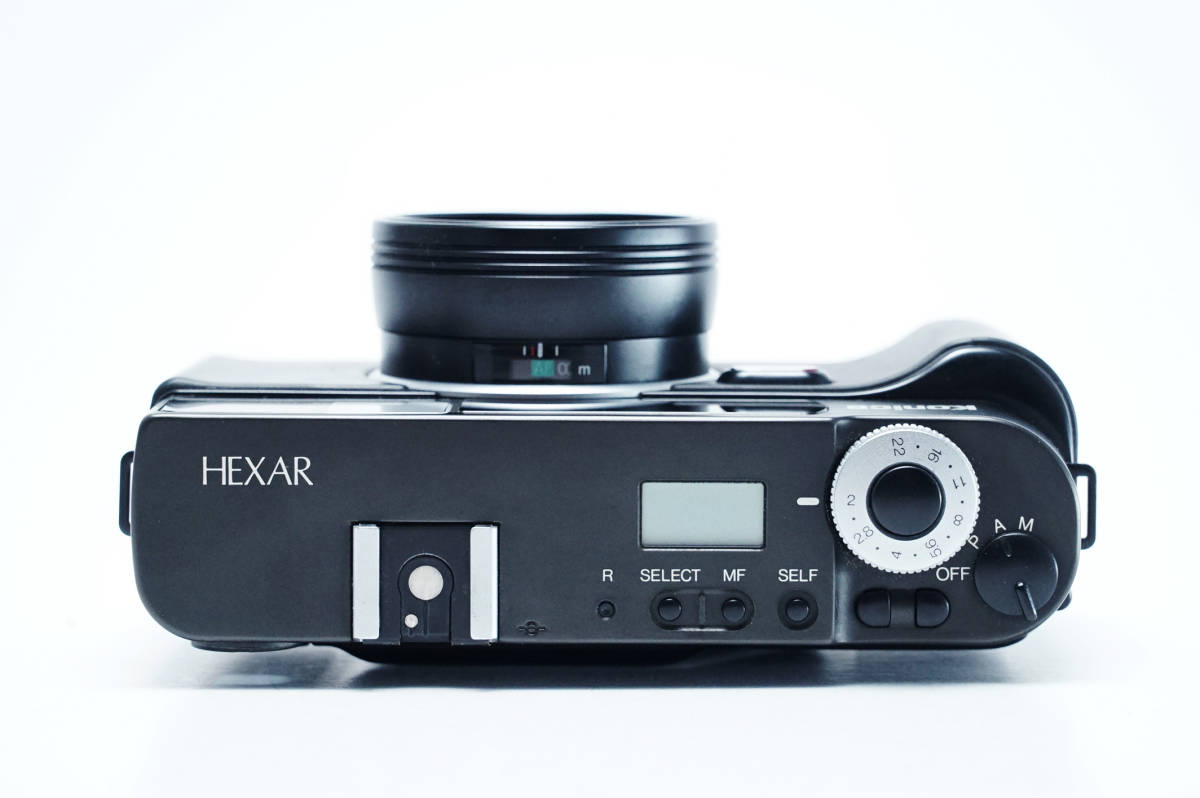 コニカ Konica ヘキサー HEXAR 35mm ブラック F2 コニカミノルタ 人気