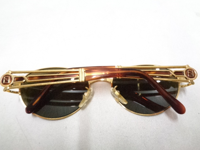 FENDI フェンディ サングラス SL7030 COL.123 ゴールド金具×べっ甲風