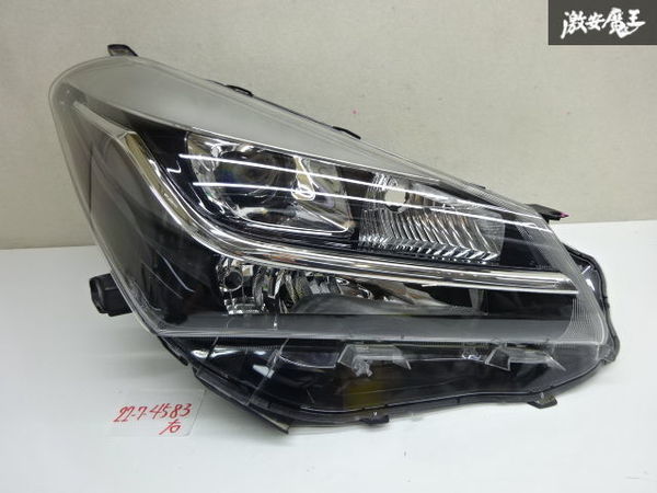 トヨタ 純正 NSP130 ヴィッツ 中期 LED ヘッドライト ランプ ユニット