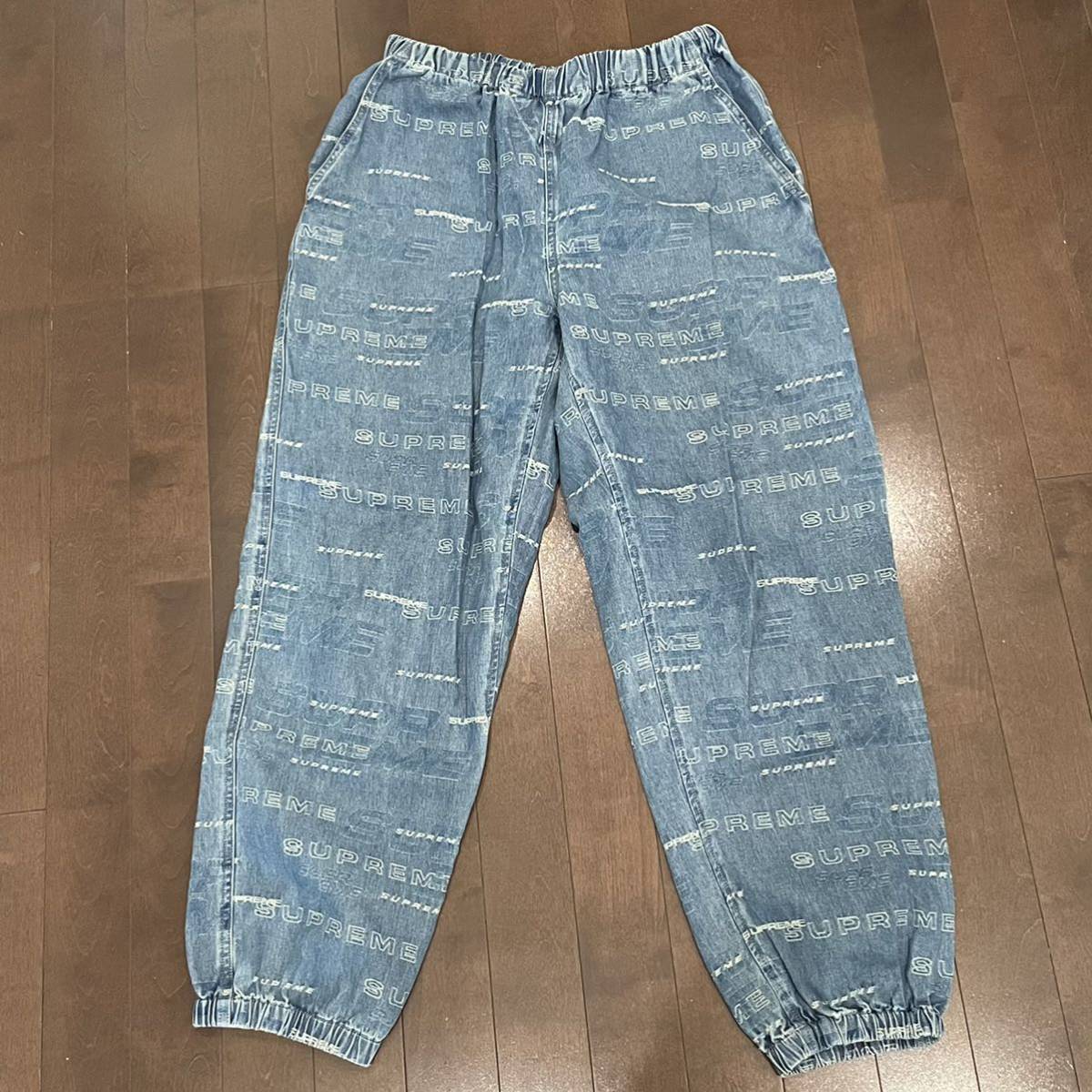 supreme シュプリーム】19FW Dimensions Logo Denime Skate Pant 