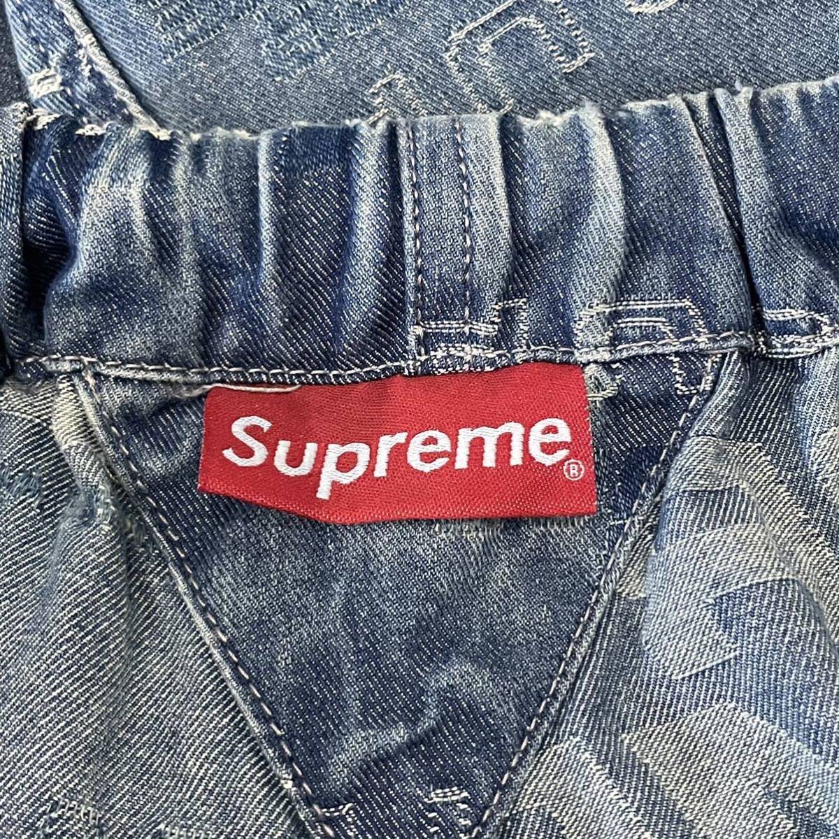 supreme シュプリーム】19FW Dimensions Logo Denime Skate Pant 