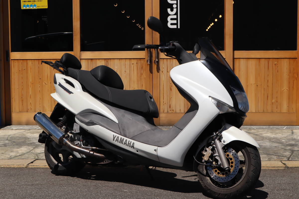 ヤマハ 全国発送OKヤマハマジェスティ125FI 実動！書有！低 現状車 