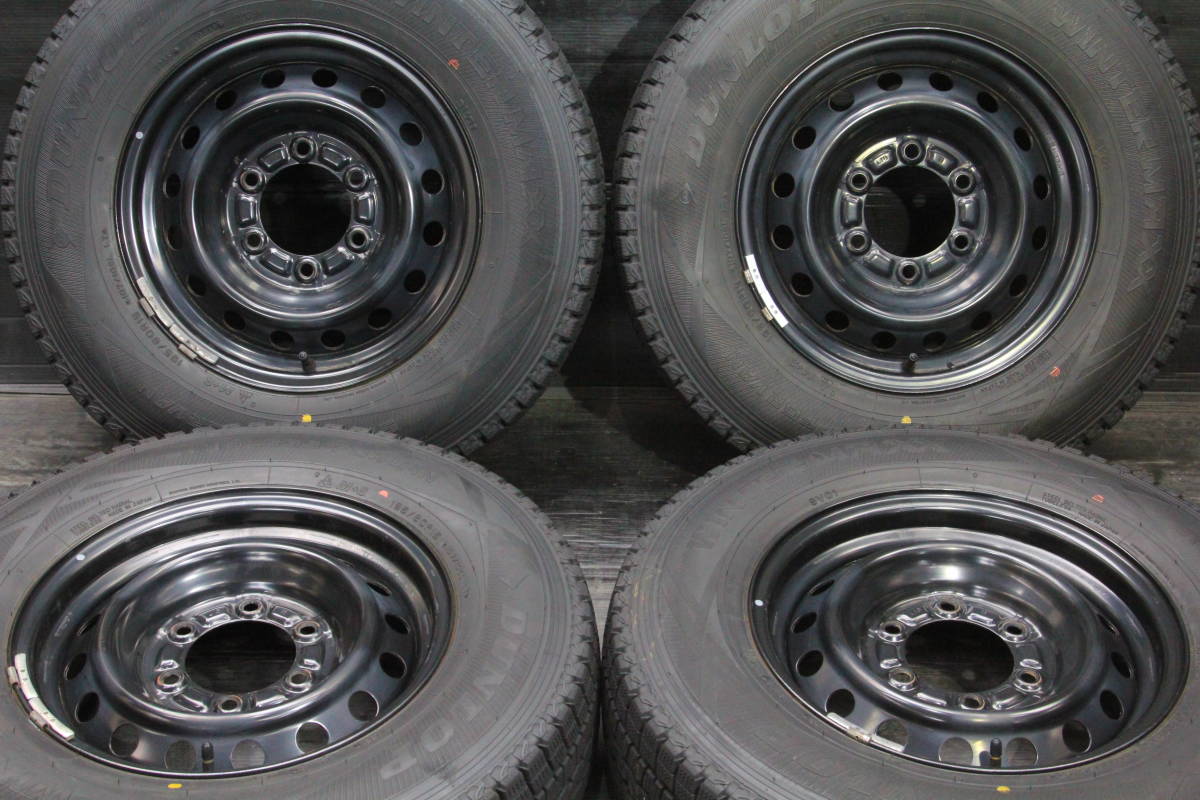 qu/条件付送料無料 6穴 トヨタ純正 15×6J 6H PCD139.7 DUNLOP