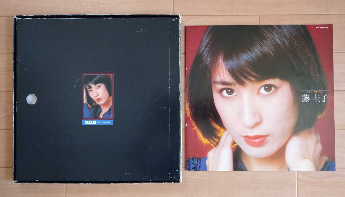 100円スタート 藤 圭子 全集 豪華5枚組 デビュー10周年記念 アナログ 
