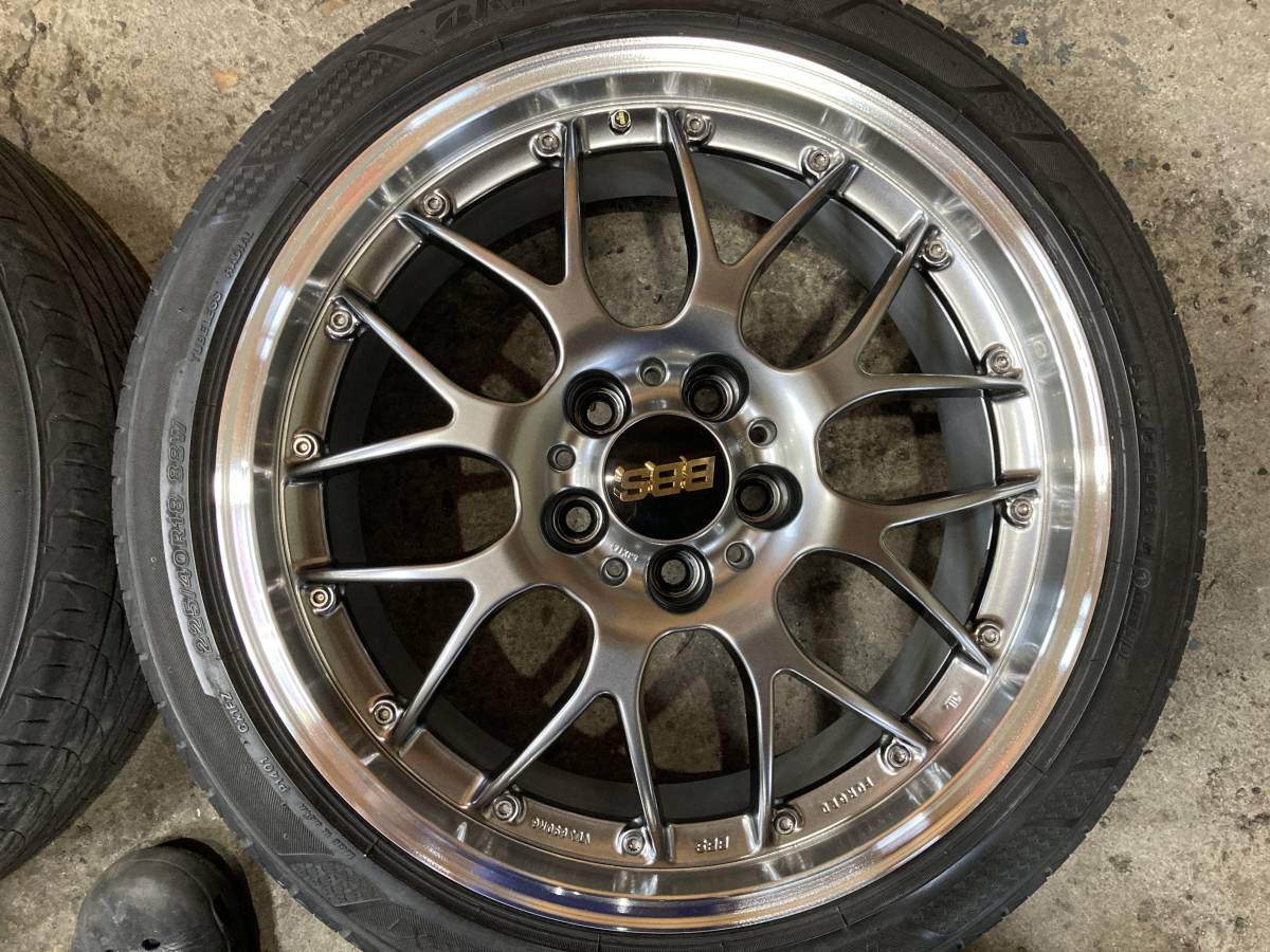 BBS RS-GT 8J+40 9J+45 RS929 RS930 ダイアモンドブラック DBK LM LM-R 