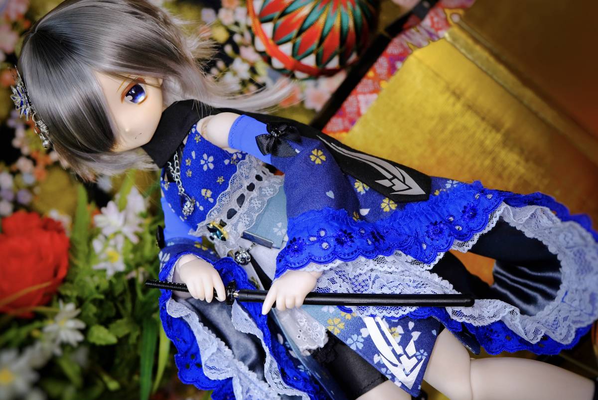 ドール衣装（MDD、DDP）1/4 ドール服 《蒼蝶ノ勇士》【FrozenNuts】