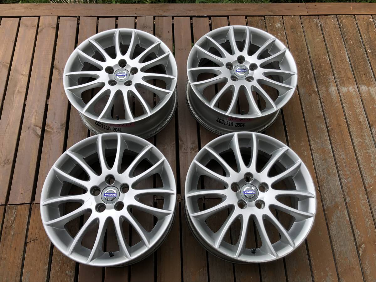 VOLVO ボルボ 純正ホイール17インチ ボルボ V50 17×7J+52.5 ,5H PCD108 