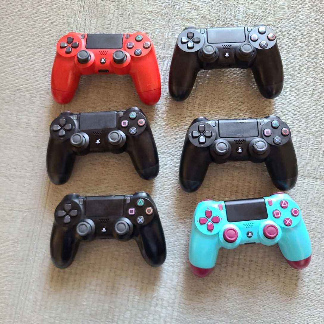 PS4コントローラー ワイヤレス ジャンク品6個セット PS4