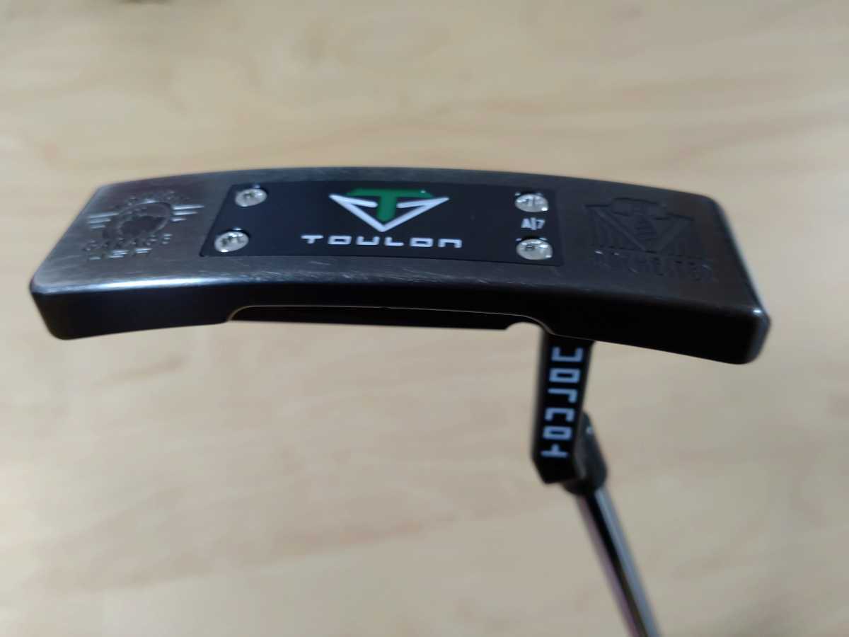 希少 トゥーロン パター TOULON DESIGN ROCHESTER　GARAGE　USA　ロチェスター 33インチ　オデッセイ ODYSSEY　ヘッドカバー付き