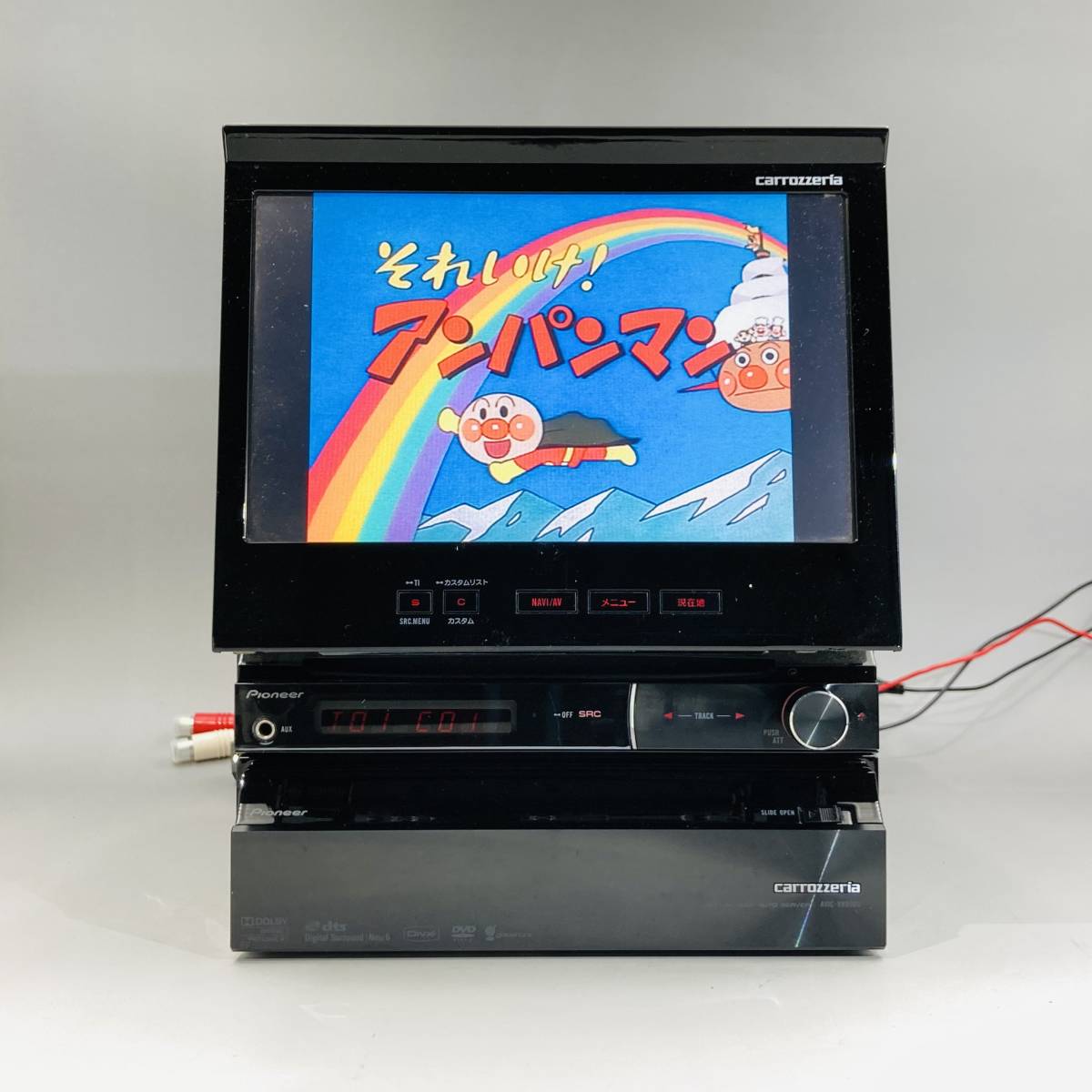 整備済 カロッツエリアHDDナビ AVIC VH9000 パイオニアビデオ再生