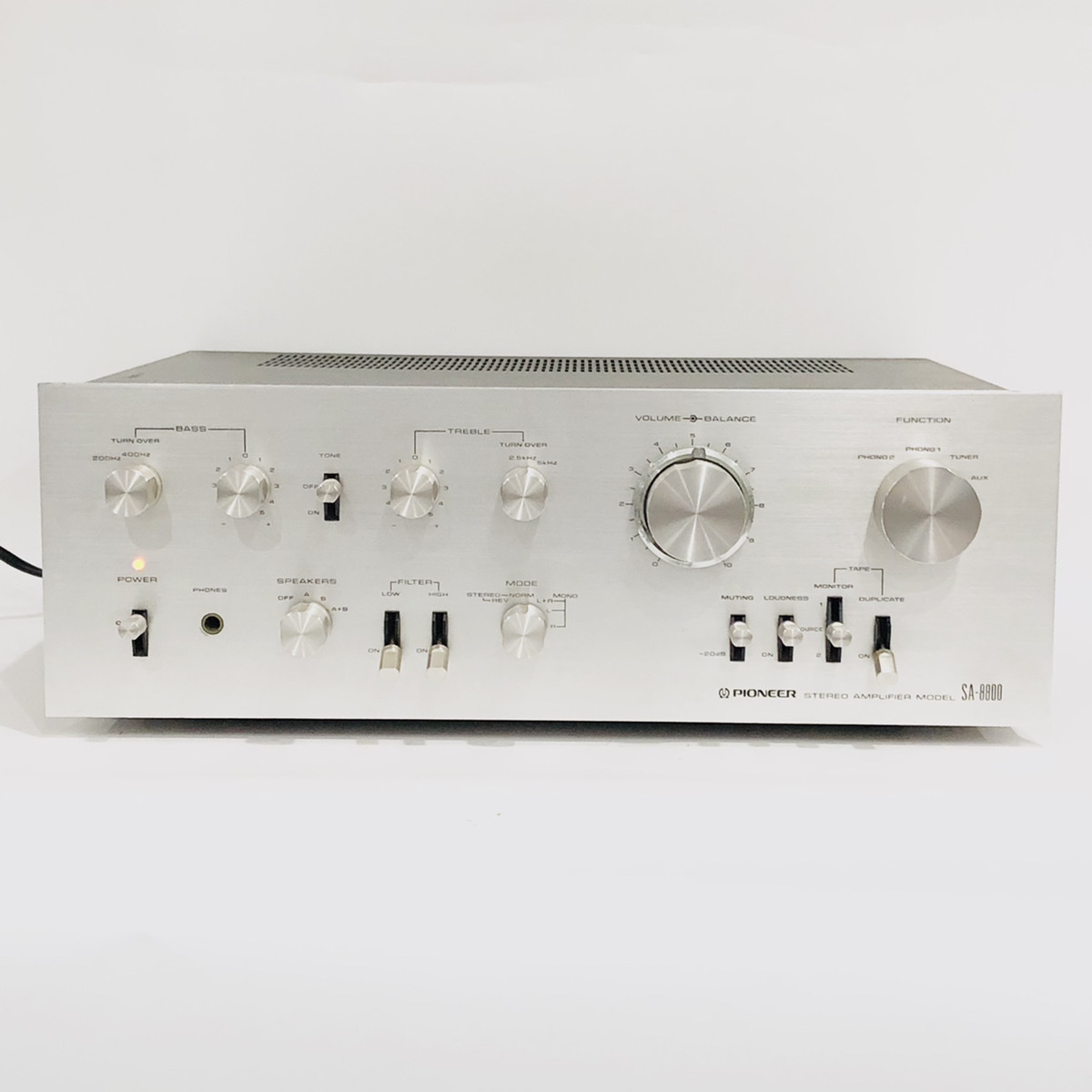 美品／動作品 PIONEER SA-8800 プリメインアンプ【1259】