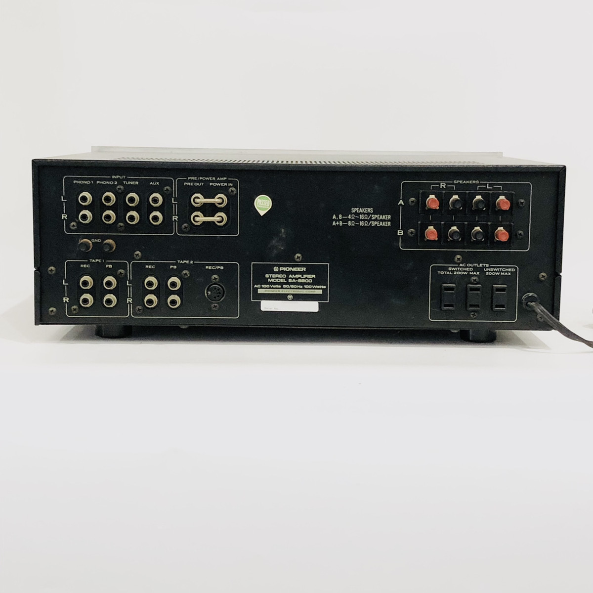 美品／動作品 PIONEER SA-8800 プリメインアンプ【1259】