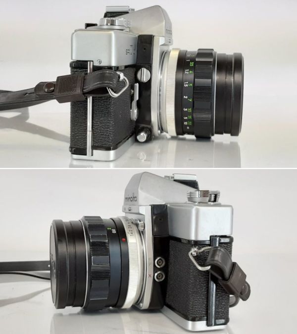 sa/ MINOLTA ミノルタ SRT101 一眼レフカメラ レンズ・ケース付き