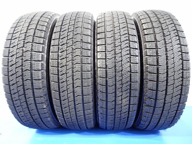 【福島発】155/65R14 75Q★8.5-9分山 ブリヂストン BLIZZAK VRX2 2021年 4本 スタッドレス【送料無料】FUK-C7370★冬