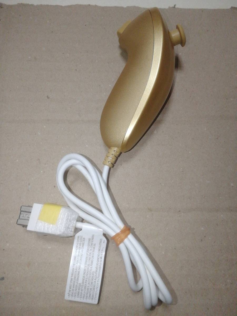 Wii ヌンチャク ゴールド 金 クラブニンテンドー限定