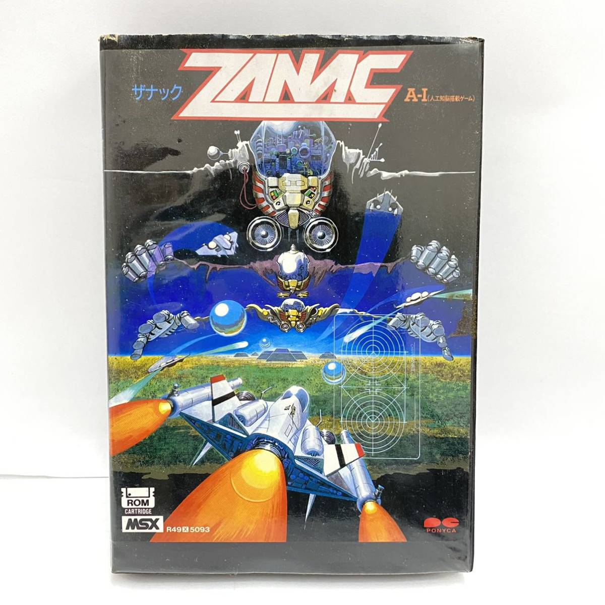 コレクター必見！】☆ポニーキャニオン MSX ZANAC☆ ザナック