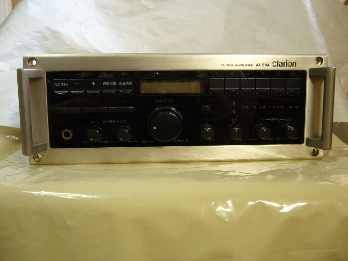 クラリオン CW-960A AA-911A Yahoo!オークション - Clarion カセット