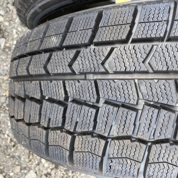 ★送料無料★ 195/50R16 2019年製 9.9分山 ダンロップ WINTERMAXX WM02 2本/中古スタッドレスタイヤ(冬タイヤ) ロードスター N4527_F