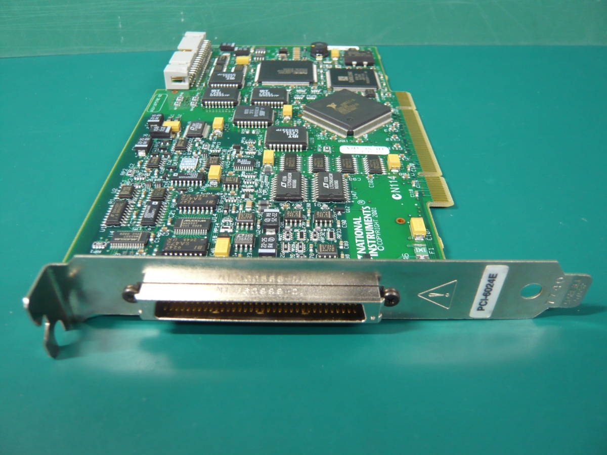 NATIONAL INSTRUMENTS PCI-6024E マルチファンクションデバイス 送料込み