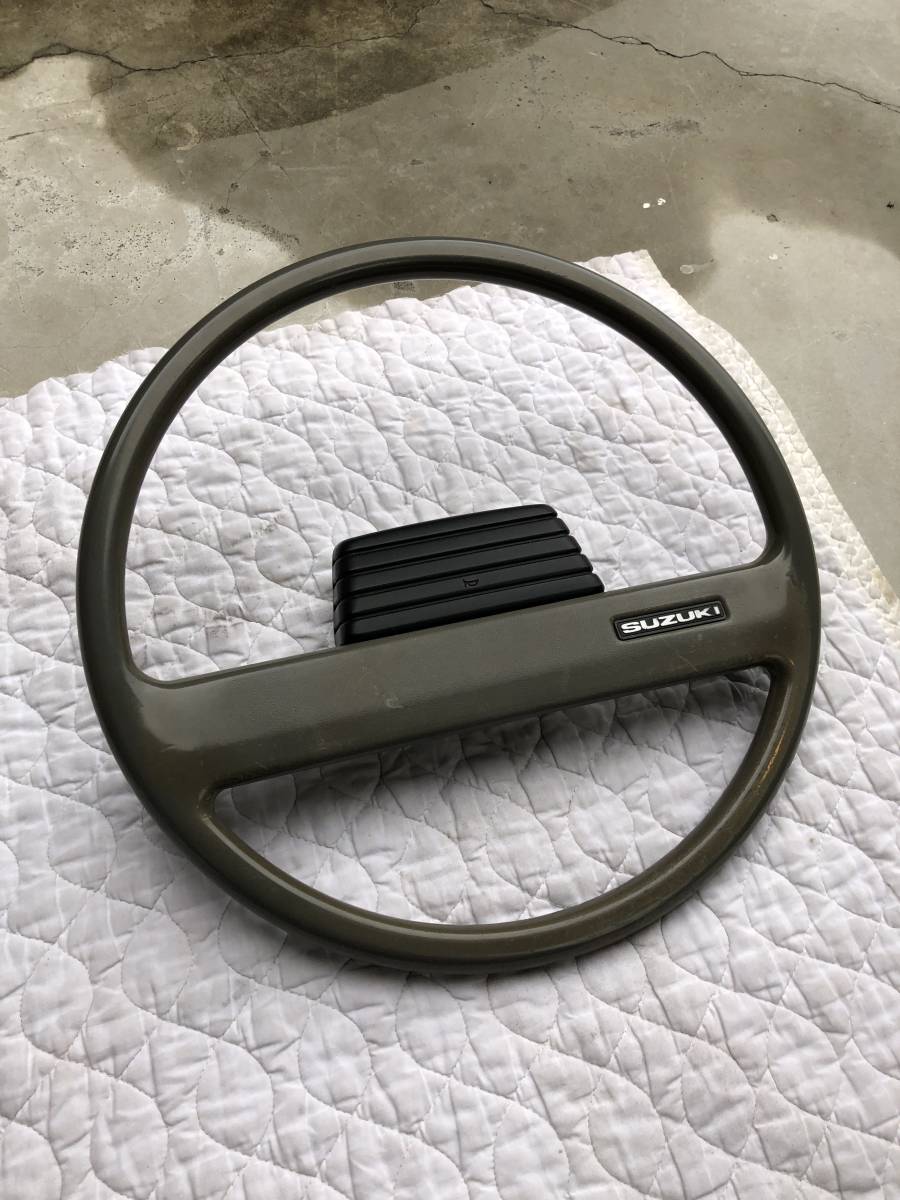 専用出品 当時物 SUZUKI 38m ハンドル ステアリング 48110-85500 旧車 スズキ 1
