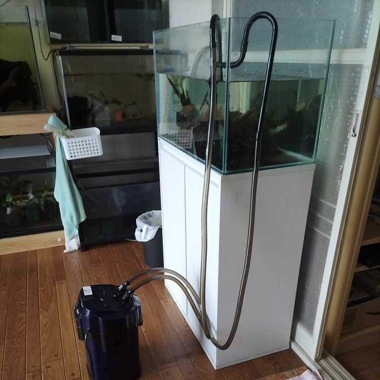 60 90cm水槽に テトラ 外部フィルター Vx 75 水草水槽 熱帯魚水槽に ホース パイプ ろ材付属 外部式 売買されたオークション情報 Yahooの商品情報をアーカイブ公開 オークファン Aucfan Com