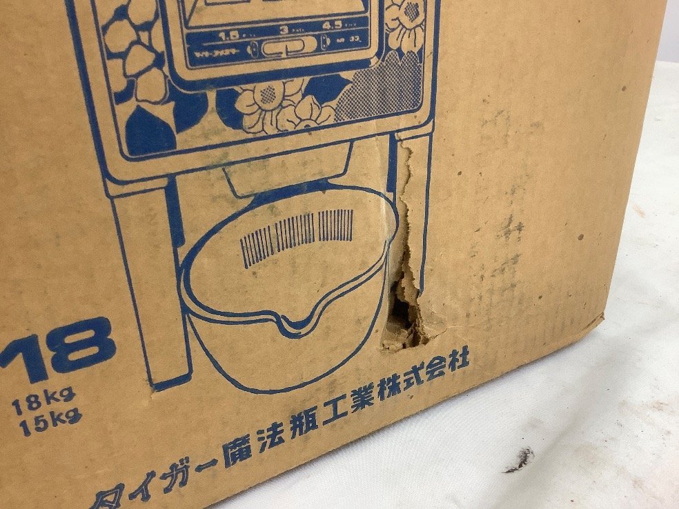 タイガー魔法瓶 コメスター/計量米びつ/レトロ/呼び収納量15kg RJO-18