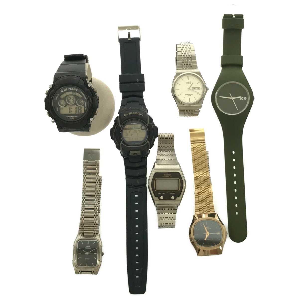 メンズ腕時計 30本まとめ】SEIKO CITIZEN CASIO TECHNOS FOSSIL 等