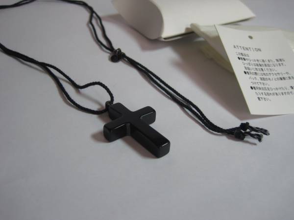 超希少 アンダーカバー Languid オニキス クロスネックレス 新品 