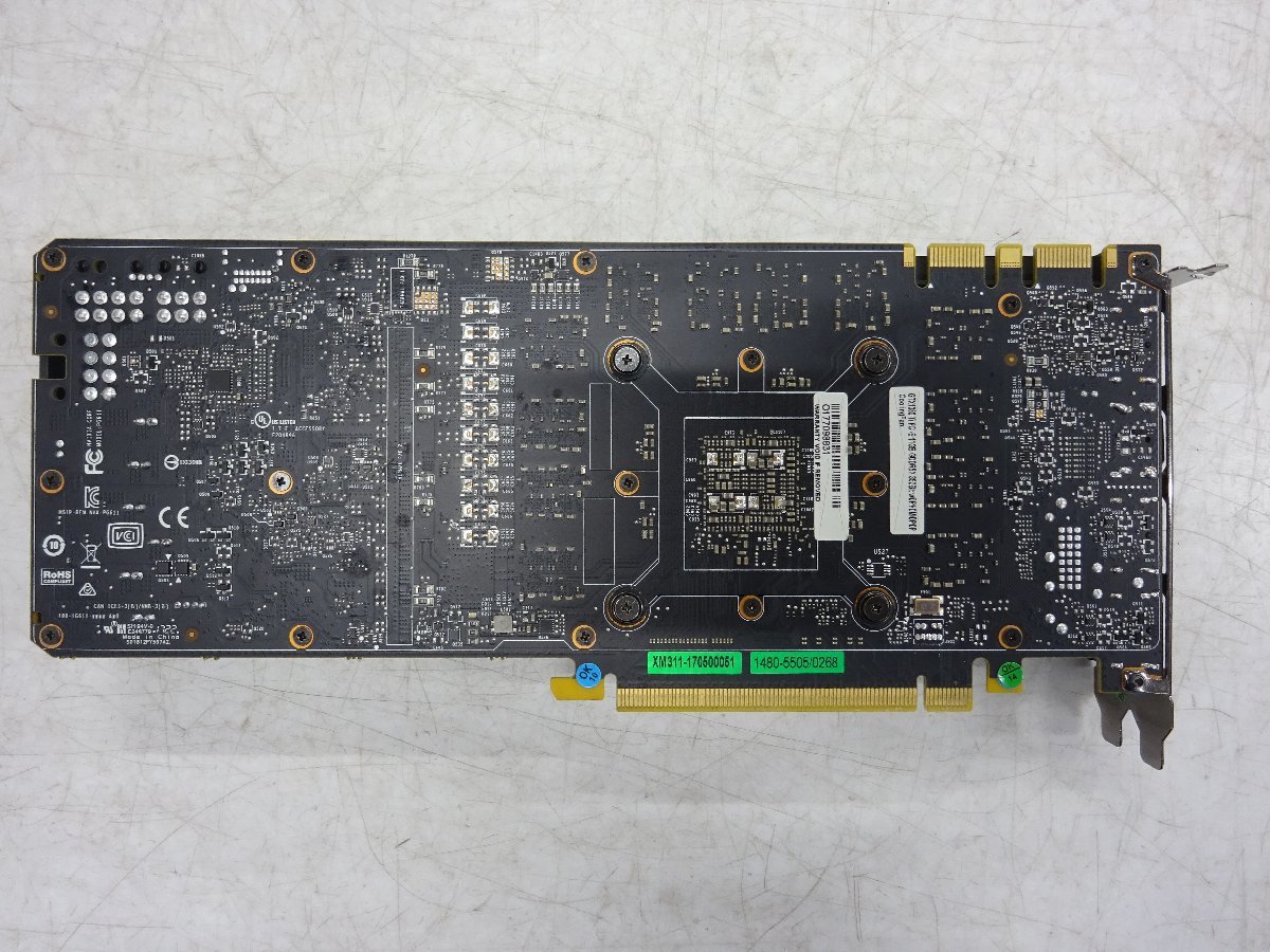 グラフィックボード NVIDIA GTX1080 Ti PCI-E 11GB ジャンク P63477