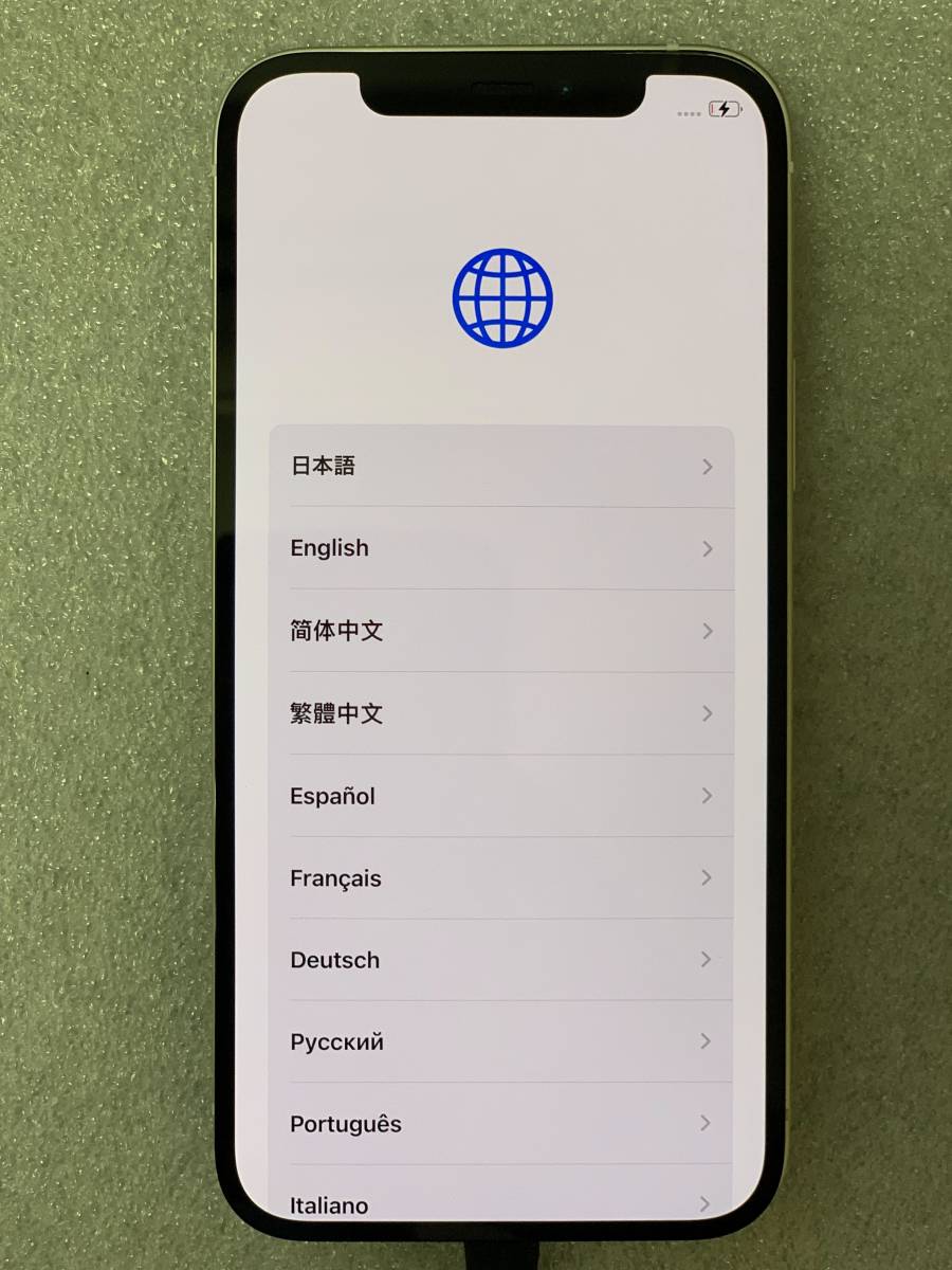 ★純正 iPhone 12 OLED フロント パネル 画面 液晶 + スピーカー★