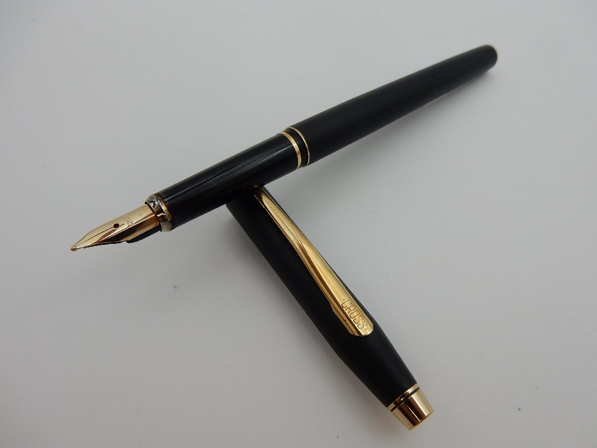 OMAS オマス Milord ミロード 雷文 × ブラック 万年筆 ペン先 585(14K